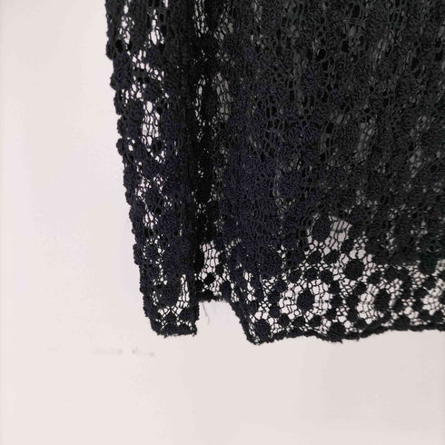 トリココムデギャルソン tricot COMME des GARCONS 編み込みメッシュプルオーバーニット レディース