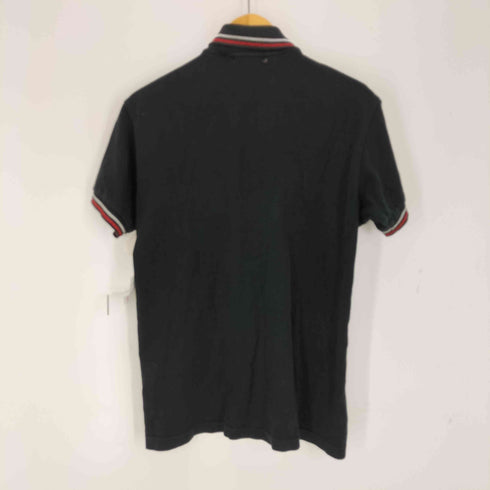 フレッドペリー FRED PERRY ロゴ刺繍 鹿の子ポロシャツ メンズ import:M