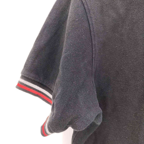 フレッドペリー FRED PERRY ロゴ刺繍 鹿の子ポロシャツ メンズ import:M