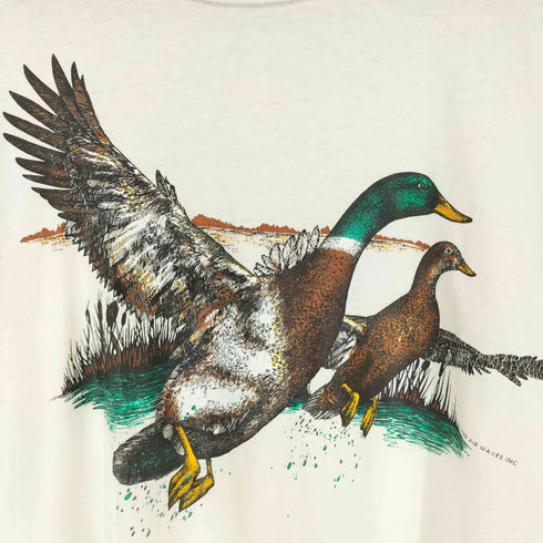 ジャージーズ JERZEES 80-90s 1988 フロントプリントクルーネックTシャツ メンズ L