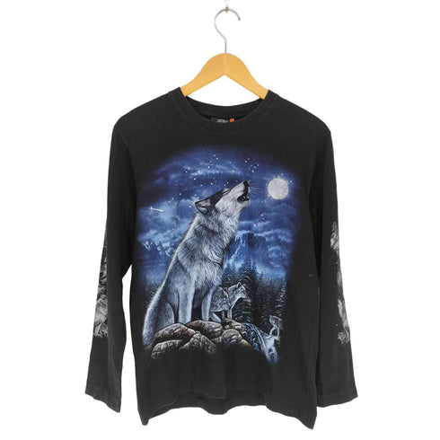 ROCK EAGLE 90s 袖裾シングル L/S TEE メンズ M