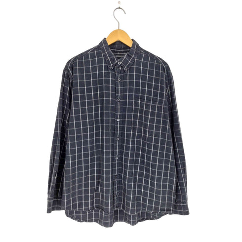 GEORGE チェック柄BDシャツ メンズ import:L