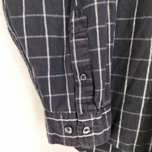 GEORGE チェック柄BDシャツ メンズ import:L