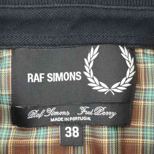 ラフシモンズ RAF SIMONS チェックポロシャツ メンズ 38