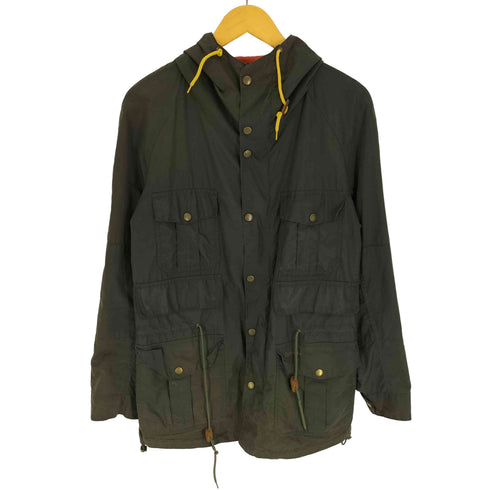 バブアー Barbour モルドバ製 CAVENDISH キャベンディッシュ マルチポケット ドローコード オイルド コットン ジャケット マウンテンパーカー メンズ import:XS