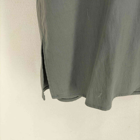 インディヴィ INDIVI クルーネックシアースリーブデザインブラウス レディース UK:12