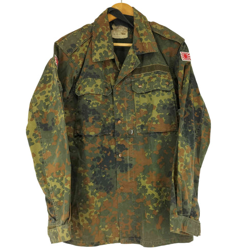 ジャーマンアーミー GERMAN ARMY フレックターン迷彩柄フィールドジャケット メンズ 175-185