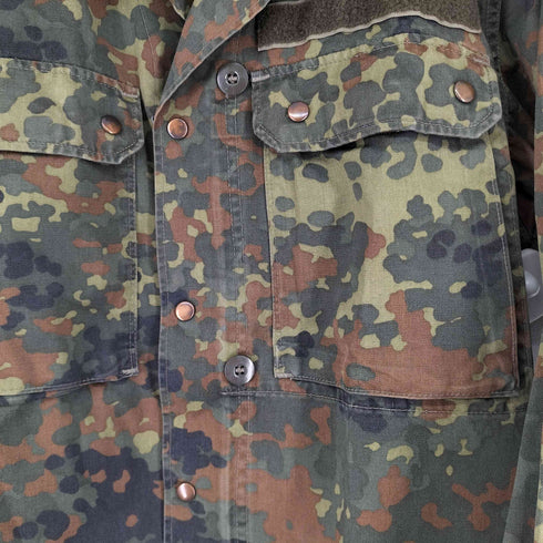 ジャーマンアーミー GERMAN ARMY フレックターン迷彩柄フィールドジャケット メンズ 175-185
