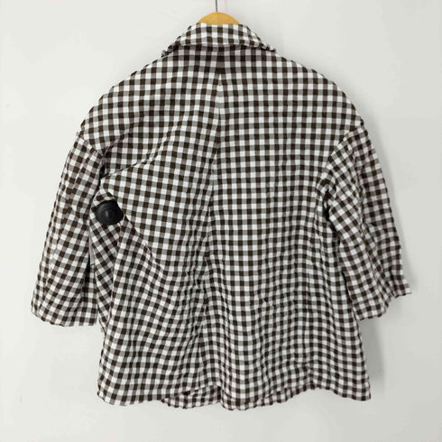 コムデギャルソンコムデギャルソン COMME des GARCONS COMME des GARCONS ギンガムチェック ウールポケットジャケット レディース M