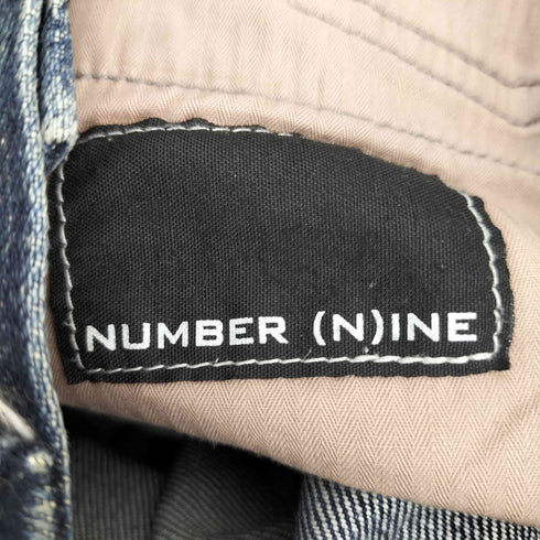 n n スタンダード期 復刻 ペイント加工 デニムパンツ メンズ JPN:4