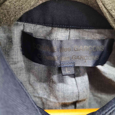 コムデギャルソンコムデギャルソン COMME des GARCONS COMME des GARCONS ポリ縮絨 カットオフジャケット レディース L