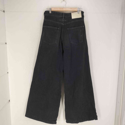 エムエムシックスメゾンマルジェラ MM6 Maison Margiela 23AW 5pocket Wide Denim Pants レディース 30