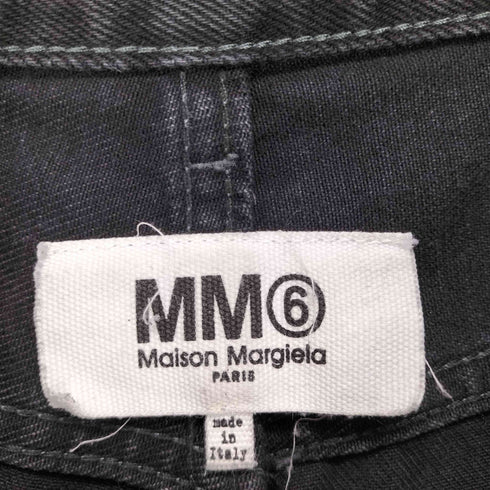 エムエムシックスメゾンマルジェラ MM6 Maison Margiela 23AW 5pocket Wide Denim Pants レディース 30