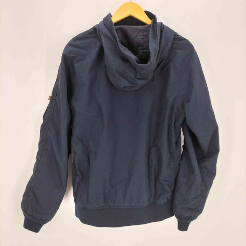 アルファ ALPHA N-2B ジップアップブルゾン メンズ import:L