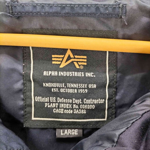 アルファ ALPHA N-2B ジップアップブルゾン メンズ import:L