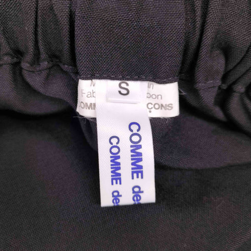 コムデギャルソンコムデギャルソン COMME des GARCONS COMME des GARCONS AD2007 コムコム ウール ハーフ イージー サルエル パンツ レディース S