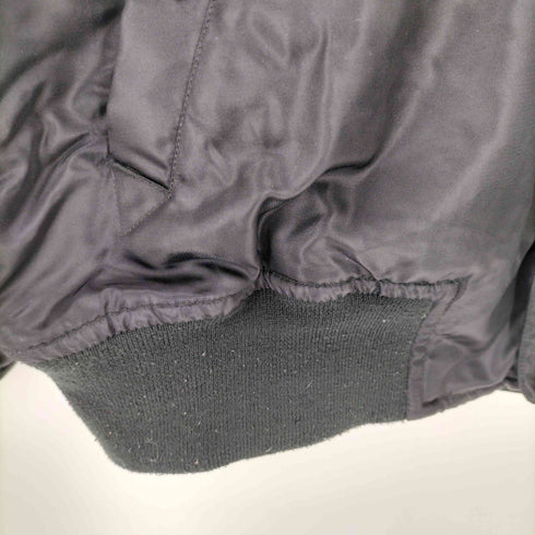 ノーティカ NAUTICA 90s 襟レザー 中綿スイングトップ メンズ JPN:XXL XXL