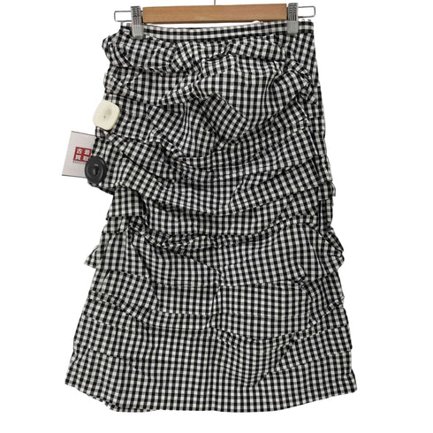 コムデギャルソンコムデギャルソン COMME des GARCONS COMME des GARCONS ギンガムチェック変形ギャザースカート レディース SS