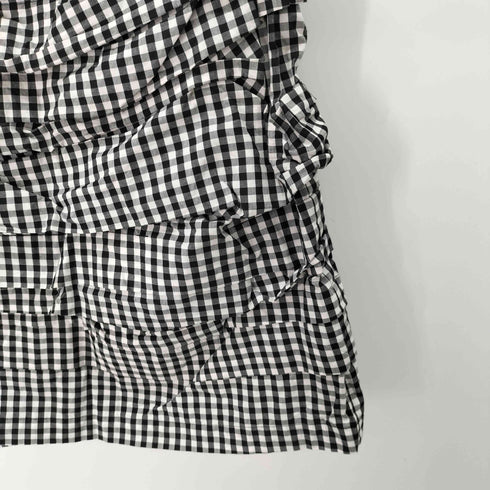 コムデギャルソンコムデギャルソン COMME des GARCONS COMME des GARCONS ギンガムチェック変形ギャザースカート レディース SS