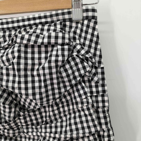 コムデギャルソンコムデギャルソン COMME des GARCONS COMME des GARCONS ギンガムチェック変形ギャザースカート レディース SS
