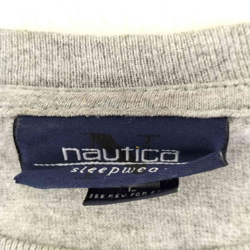 ノーティカ NAUTICA 90s USA製 SLEEPWEAR クルーネックTシャツ メンズ JPN:L