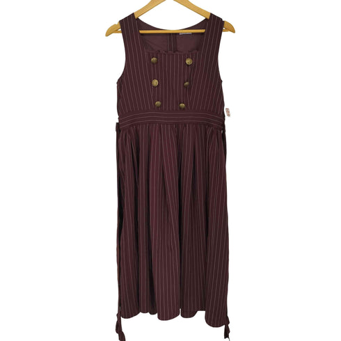 アクシーズファム axes femme kawaii ストライプ柄ジャンスカ レディース JPN:M