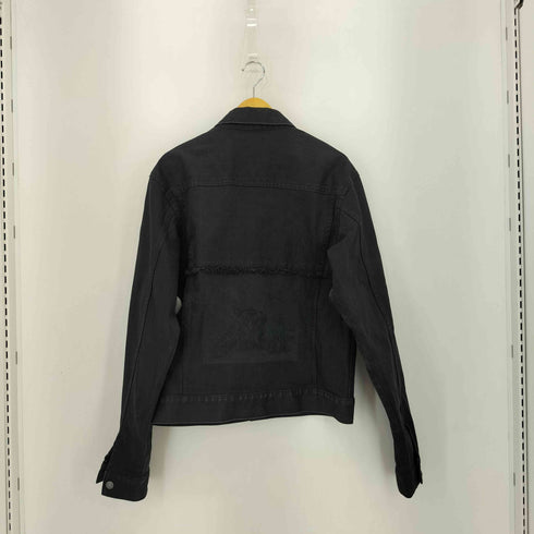 クリスチャンダダ CHRISTIAN DADA デザイン ブラックデニムジャケット メンズ