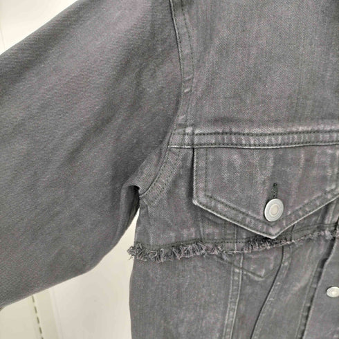 クリスチャンダダ CHRISTIAN DADA デザイン ブラックデニムジャケット メンズ