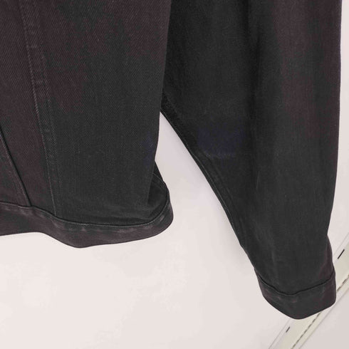 クリスチャンダダ CHRISTIAN DADA デザイン ブラックデニムジャケット メンズ