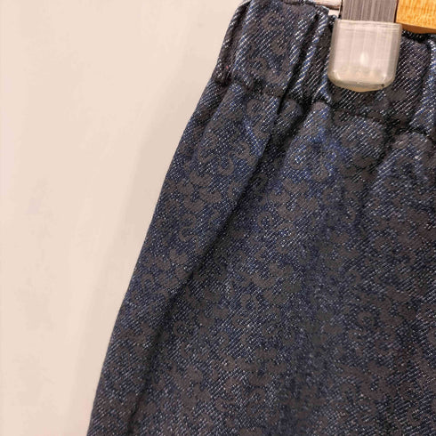 ローブドシャンブルコムデギャルソン robe de chambre COMME des GARCONS AD2001 2001SS 総柄 デニム ペンシル スカート レディース M