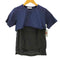 ローブドシャンブルコムデギャルソン robe de chambre COMME des GARCONS AD2002 2002SS 製品染め シアー ドッキング S/S クルーネック Tシャツ レディース