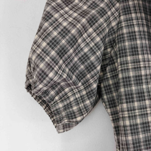 ダーリッチ Darich 25SS ビッグリボンバルーンチェックミニワンピース レディース ONE SIZE