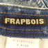 フラボア FRAPBOIS ドッキングニット ケミカルウォッシュドデニム レディース 2