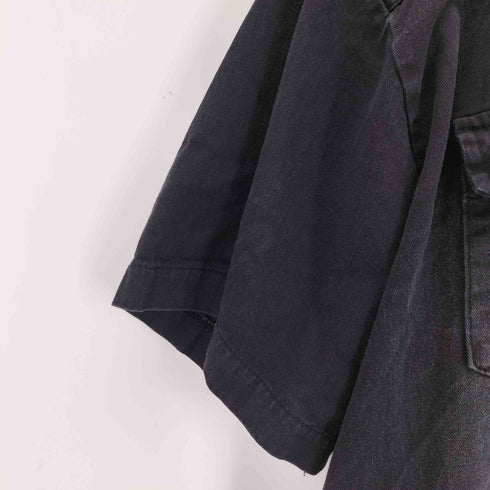 SLOGAN ウォッシュ加工デニムシャツ メンズ