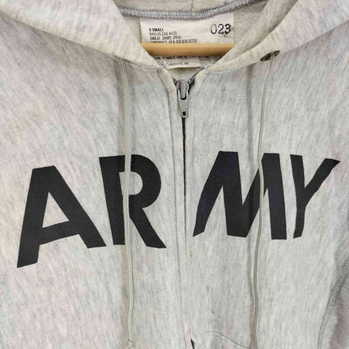 ユーエスアーミー U.S. ARMY 80S PHYSICAL FITNESS UNIFORM トレーニング ジップアップ パーカー 87年製 PFU レディース XS