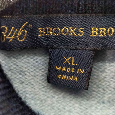 ブルックスブラザーズ 346 BROOKS BROTHERS メリノウールハーフジップニット レディース import:XL