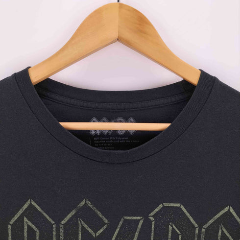 バンドプリントTシャツ メンズ 2XL