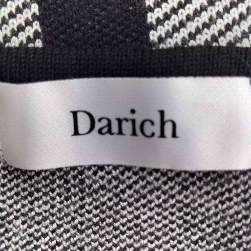 ダーリッチ Darich ギンガムジャガードニットロングワンピース レディース FREE-S