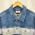 トミージーンズ tommy jeans OVERSIZED TRUCKER JACKET オーバーサイズクロップドトラッカージャケット メンズ M