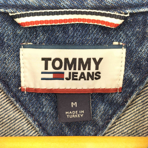 トミージーンズ tommy jeans OVERSIZED TRUCKER JACKET オーバーサイズクロップドトラッカージャケット メンズ M