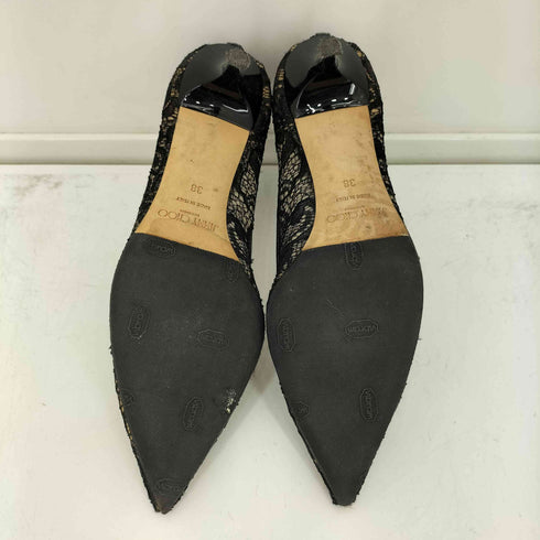 ジミーチュウ JIMMY CHOO レース メッシュ パンプス レディース EUR:38