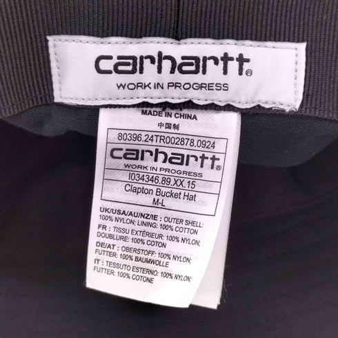 カーハートワークインプログレス Carhartt WIP CLAPTON BUCKET HAT メンズ