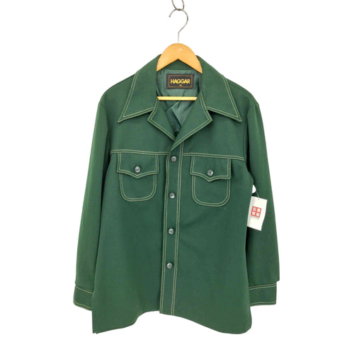 ハガークロージング HAGGAR 開襟 L/S シャツジャケット メンズ 40
