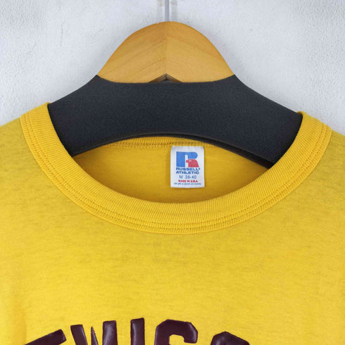 ラッセルアスレチック RUSSELL ATHLETIC 80S USA製 フロントプリント S/S Tシャツ メンズ M