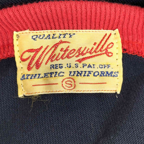 ホワイツビル Whitesville フロントプリント S/S リンガーTシャツ メンズ S