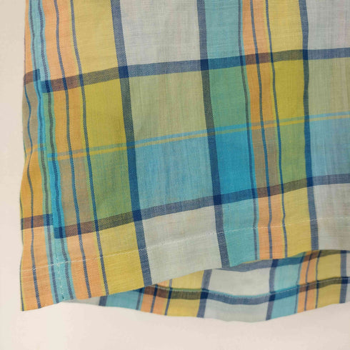 シアーズ Sears 60S マドラスチェック S/S シャツ メンズ S