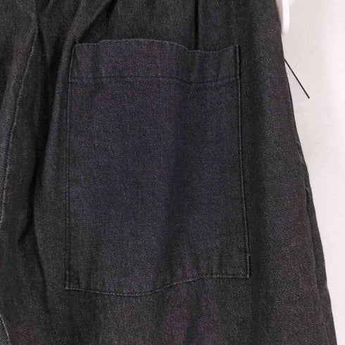 COLOR IN ID GRADE ZIPPER WASHING DENIM PANTS レディース