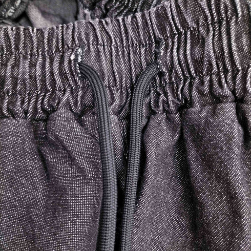 COLOR IN ID GRADE ZIPPER WASHING DENIM PANTS レディース