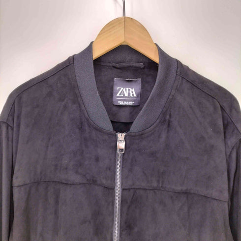 ザラ ZARA ノーカラージャケット メンズ import:XL