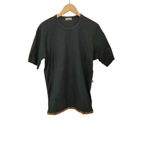 コムデギャルソンオム COMME des GARCONS HOMME 00S 田中オム 裾パイピングTシャツ メンズ